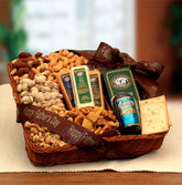 Send a gift basket delivery of: Happy Father's Day Sweet N Savory Tray - Father's Day gift - Gift for dad